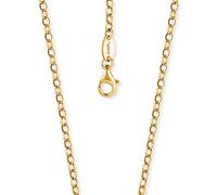 Engelsrufer ancoraggio catena collana in oro placcato spessore d'argento 925-Sterling 2,85 mm (0.11") lunghezza 45cm (17,72")