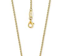 Engelsrufer Belcher catena collana in oro placcato 925 Sterling argento spessore 2,1 mm (0,08") lunghezza 70 cm (27,56")