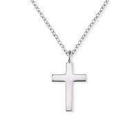 Engelsrufer Collana con croce in argento per donna in argento sterling 925 ERN-LILCROSS