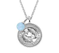 Engelsrufer Collana da Donna Argento Sterling 925 ERN-PISCES-BA-ZI