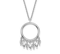 Engelsrufer Collana da donna in argento 925 con 36 zirconi 32023811, 42 cm, Argento sterling, Zirconia cubica