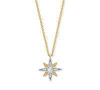 Engelsrufer Collana da donna in argento 925, con zirconi colorati 32022693, 40 cm, Argento sterling, Nessuna pietra preziosa