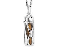 Engelsrufer Collana da donna in argento Sterling 925 ERN-HEAL-TE-S, 45 + 5 cm, Argento sterling, Nessuna pietra preziosa