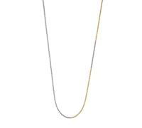 Engelsrufer Collana da donna in argento sterling rodiato e placcato oro e argento, chiusura a moschettone, lunghezza: 60 cm, 60 cm, Argento sterling, Nessuna pietra preziosa