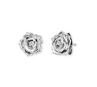 Engelsrufer Orecchini da donna Rose Garden in argento Sterling - senza nichel, 10 mm, Argento sterling, Zirconia cubica