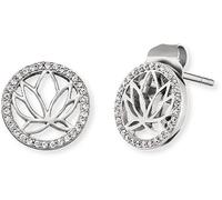 Engelsrufer Orecchini luccicanti con fiore DI loto ERE-LOTUS-ZI-ST