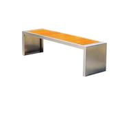 ENGENDER Panchina da Giardino Sedia Da Parco Panca Esterno Cortile In Acciaio Inox For Il Tempo Libero Piazza All'aperto Sede Pubblica Della Comunità(A 180CM)