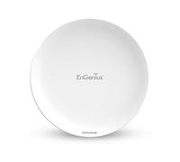 EnGenius EnStation6 Outdoor Wi-Fi 6 Wireless Bridge, 5GHz, 1200 Mbps, 2x2 MIMO, 19 dBi Antenna, 26 dBm, IP55, Point-to-Point a lungo raggio fino a 18 km, porta Gigabit, resistente alle intemperie