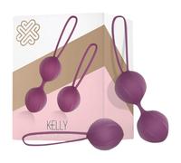 Kit Allenamento Pelvico Engily Ross Kelly - Set di 2 Sfere Geisha (Viola)