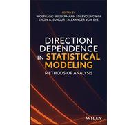 Engin A. Sungur Direction Dependence in Statistical Modeling (Copertina rigida)