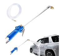 Engine Cleaning Spray Gun,compressed Air Gun with Water Connection,High Pressure Wand Water Jet Cleaning Gun,Water Jet Cleaning Kit for Car Engine Washing-A