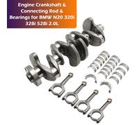 Engine Crankshaft & Connecting Rod & Bearings per BMW N20 320i 328i 528i 2.0L L3