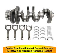 Engine Crankshaft Main & Conrod Bearings per BMW 2.0L N42B20A N43B20A N46B20 DE