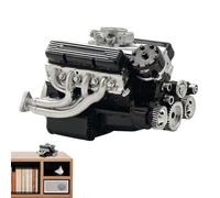 Engine Model Kit, Resin V8 Engine, 5.91x4.33in Building Block Toy, Realistic Educational Design, Interactive Learning Feature for Kids, Rooms Display, Living Room, Bookshelf
