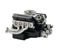 Engine Model, Resin V8 Engine Building Block, 5.91x4.33x4.13 Inches Interactive Educational Science Toys, Learning Construction set for Kids Room Livingroom Bookshelf Display