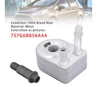 Engine Oil Cooler 7S7G6B856A4A Per Ford B-MAX FIESTA FOCUS GALAXY MONDEO H7