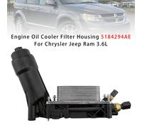 Engine Oil Cooler Filter Housing 5184294AE Per Chrysler Jeep Ram 3.6L T9