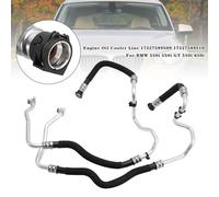 Engine Oil Cooler Line 17227589509 17227589510 Per BMW 550i 550i GT 550i 650i L3