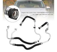 Engine Oil Cooler Line 17227589509 17227589510 Per BMW 550i 550i GT 550i 650i S1