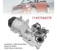 Engine Oil Cooler Oil Filter Assembly Per Mini Cooper R55 R56 R57 2007-2011