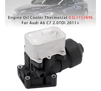 Engine Oil Cooler Thermostat 03L115389E Per Audi A6 C7 2.0TDI 2011+ T0
