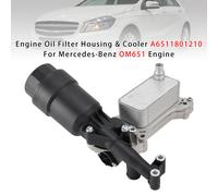 Engine Oil Filter Housing & Cooler A6511801210 Per Mercedes-Benz OM651 Engine T0