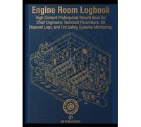 Engine Room Logbook: High-Content Professional Record Book for Chief Engineers: Technical Parameters, Oil Disposal Logs, and Fire Safety Systems Monitoring.