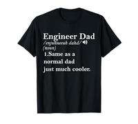 Engineer Dad Definition Funny Engineering Maglietta