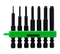 Engineer DBZ-401 - Set di 7 estrattori per viti a esagono incassato, punte da 65 mm, set centrale