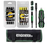 ENGINEER DXZ-06 - Set di attrezzi per estrattore di viti