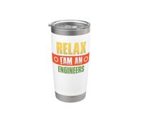 Engineer Relax I'm An Engineers Fun Engineering Job Titiles Bicchiere termico in acciaio inox doppia parete