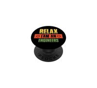 Engineer Relax I'm An Engineers Fun Engineering Job Titiles PopSockets PopGrip Adesivo