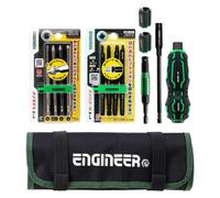 ENGINEER Set di estrattori di viti per bulloni e viti esagonali spogliati,...