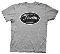 Engineered Da FIREFLY Spazio Western Scienza Fiction Stella Sistema Camicia Uomo