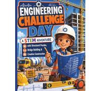 Engineering Challenge Day: A STEM Activity Book with Building Challenges, Structural Puzzles, Bridge Design Projects and Engineering Fun for Kids Ages 4-8