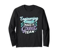 Engineering e io Facciamo Una Grande Squadra Orgogliosa della Vita da Ingegnere Maglia a Manica