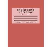 Engineering Graph Paper Notebook: 150 Pages, 8.5" x 11", 5 x 5 Grid Format for Engineers and STEM Professionals