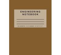 Engineering Graph Paper Notebook: 150 Pages, 8.5" x 11", 5 x 5 Grid Format for Engineers and STEM Professionals