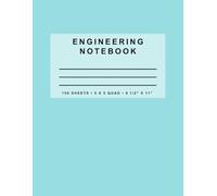 Engineering Graph Paper Notebook: 150 Pages, 8.5" x 11", 5 x 5 Grid Format for Engineers and STEM Professionals
