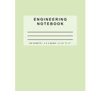 Engineering Graph Paper Notebook: 150 Pages, 8.5" x 11", 5 x 5 Grid Format for Engineers and STEM Professionals