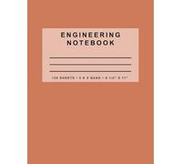 Engineering Graph Paper Notebook: 150 Pages, 8.5" x 11", 5 x 5 Grid Format for Engineers and STEM Professionals