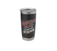 Engineering Major I Am Always Right By Design - Bicchiere termico in acciaio inox doppia parete
