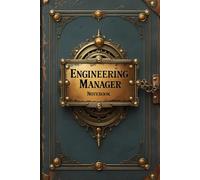 engineering manager notebook: lined journal for men women coworker