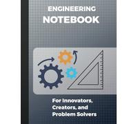 Engineering Notebook: 160-Page Grid Format for Engineers, Architects, Scientists, and Students | Perfect for Math, Physics, Space Science, and ... Graph Paper for Design and Innovation