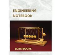 Engineering Notebook: Large size, 125 pages, Quad Ruled Science Lab Book for Engineering, Physics, Chemistry, Math.
