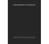 ENGINEERING NOTEBOOK: Professional 5x5 Graph Paper for Technical Drawing, Mathematical Calculations, and Scientific Research