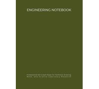 ENGINEERING NOTEBOOK: Professional 5x5 Graph Paper for Technical Drawing, Mathematical Calculations, and Scientific Research