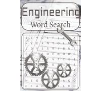 Engineering Word Search Book: Word Searches with Easy to Read Print about Engineering, Building, STEM, and More | 6x9 inches, 110 pages | 50+ Puzzles … Gifts for Holidays, Vacations, and Fun!