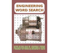 Engineering word search book: Word Searches with easy to read print about Engineering, Machines, Structures & More | 6 x 9 Inches, 110 Pages | 50+ ... Games for Students, Engineers & Curious Minds