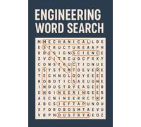 Engineering Word Search Puzzle Book: Word Search with Easy to Read Print about Engineering, Mechanic, Construction and More | 6x9 inches, 110 pages | ... Gift for Vacations, Holidays and Free Times